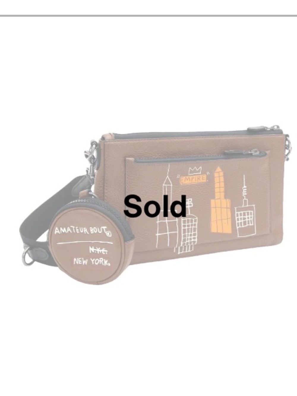 Coach X Jean Michel Basquiat Holden Crossbody bag